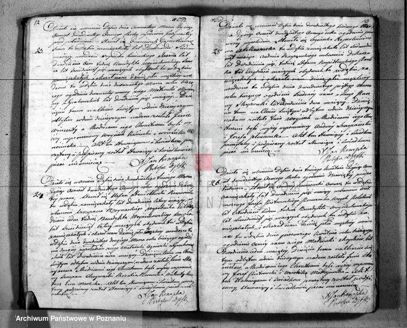 Obraz 8 z jednostki "Duplikat urodzonych, zaślubionych i zmarłych"
