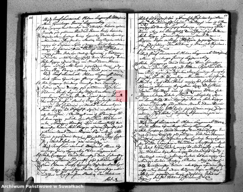 Obraz 15 z jednostki "Księga Aktów Zeyscia Gminy Leypuńskiej od 1-o Stycznia 1818 Roku"