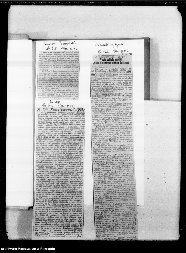 Obraz 12 z jednostki "Głosy prasy i publikacje zagraniczne o Polsce [Wycinki z gazet]"