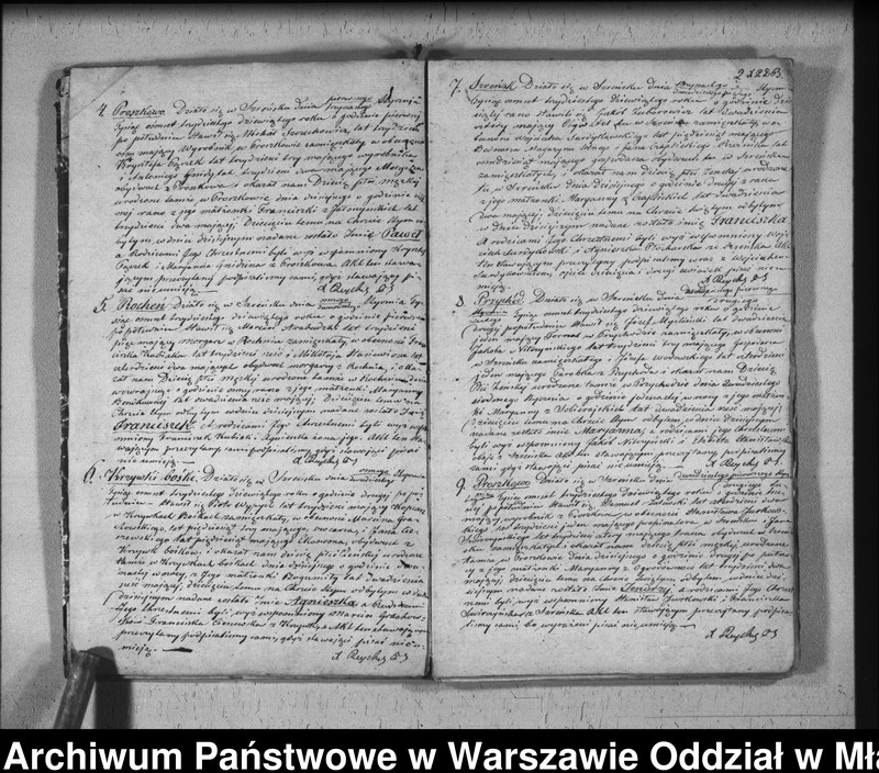 Obraz 4 z jednostki "Akta urodzeń, małżeństw i zgonów"