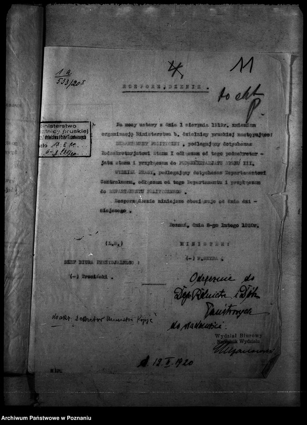 Obraz 15 z jednostki "Dekrety ministra, kopie"