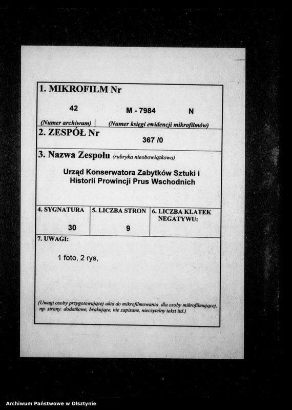 image.from.unit.number "Dietrichswalde, katholische Kirche"