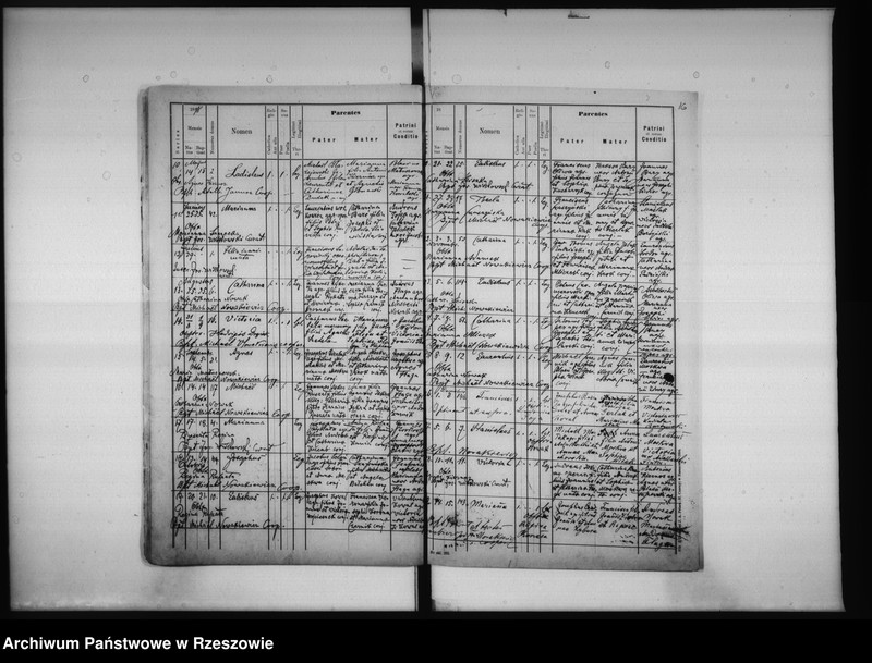 image.from.unit.number "Księga metrykalna - urodzenia, małżeństwa, zgony - parafia Czudec: Czudec, Przedmieście, Babica, Nowa Wieś, Wyżne, Piekarówka, Zaborów"