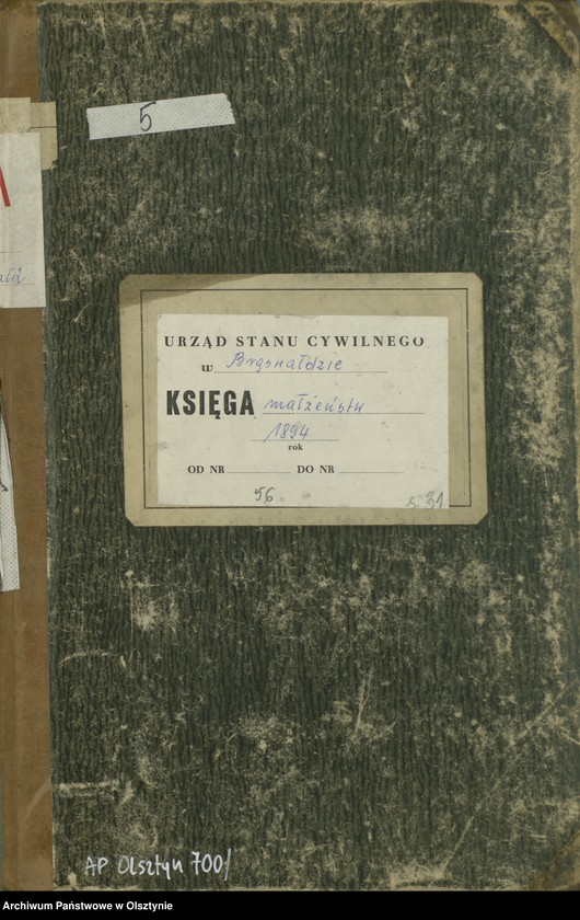 image.from.unit.number "Heiraths-Haupt-Register Nr 1 - 15"