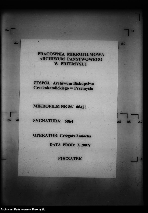 image.from.unit.number "[Kopie ksiąg metrykalnych parafii Zyndranowa z filią Barwinek (dekanat Dukla)]"