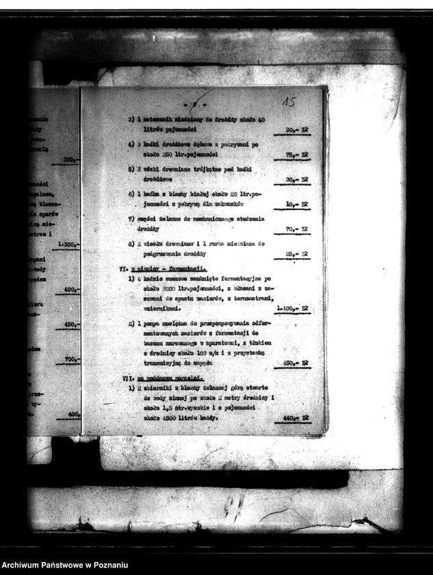 Obraz 20 z jednostki "/Sprawy szacunkowe majątku Jeżowo powiatu szubińskiego/"