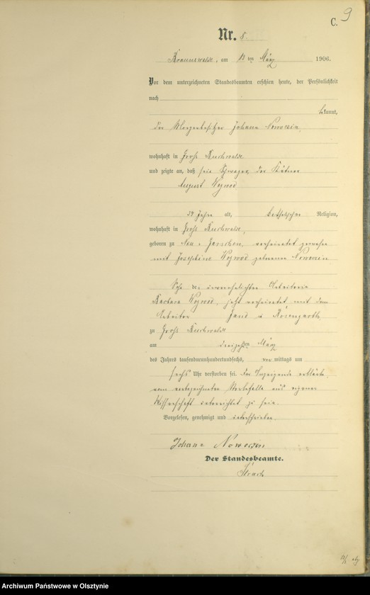 image.from.unit.number "Sterbe-Haupt-Register Nr.1-35"