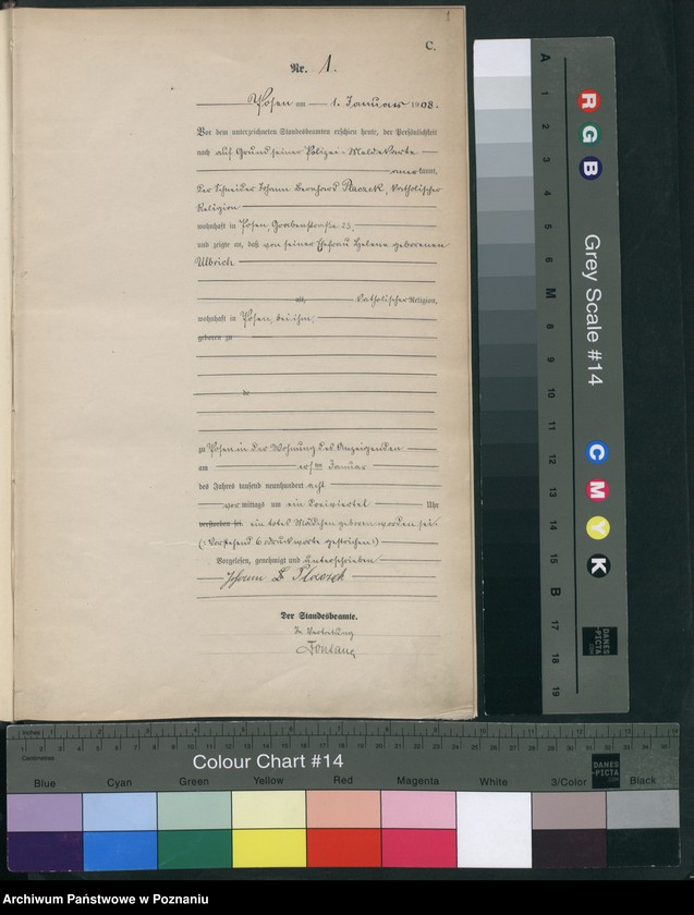 Obraz 3 z jednostki "Księga miejscowa zgonów tom I [Rejestr główny zgonów]"