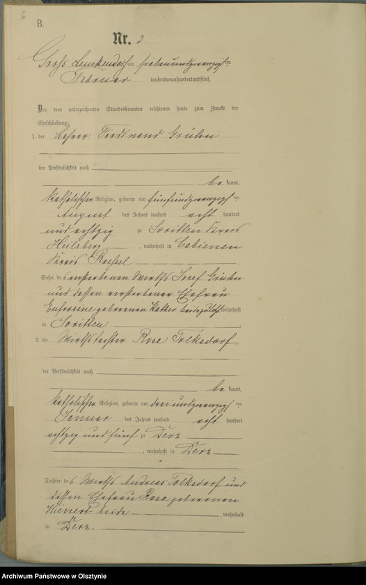 image.from.unit.number "Heiraths-Haupt-Register Nr 1 - 14; 1-17"