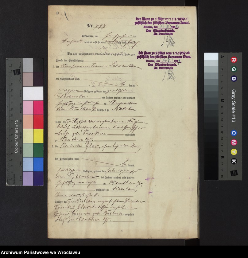 image.from.unit.number "Heiraths-Haupt-Register Breslau II 1895 Band 5"
