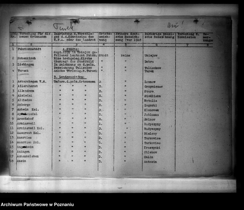 Obraz 5 z jednostki "Zmiany nazw miejscowości w powiecie tureckim"