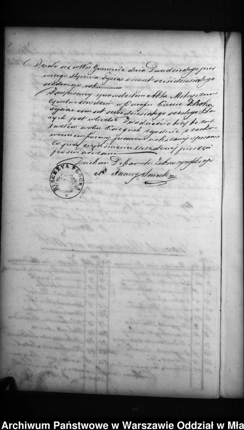 image.from.unit.number "Akta urodzeń, małżeństw i zgonów"