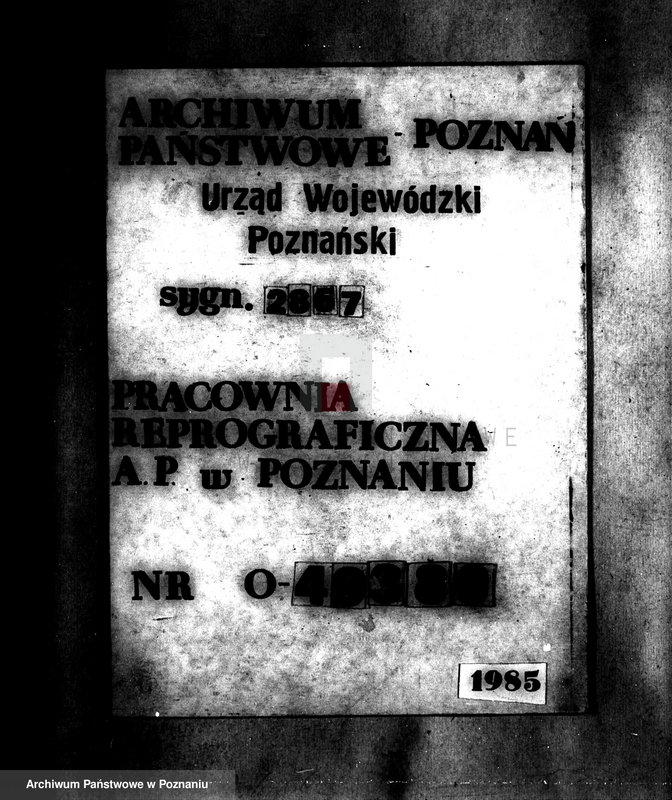Obraz 1 z jednostki "Przewłaszczenie ziem dotacyjnych Panigródz powiat wągrowieckiego"