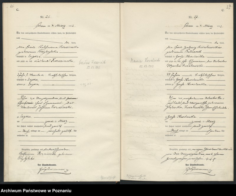 Obraz 16 z jednostki "Księga miejscowa zgonów [Rejestr główny zgonów]"