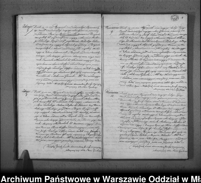 image.from.unit.number "Akta urodzeń, małżeństw i zgonów"