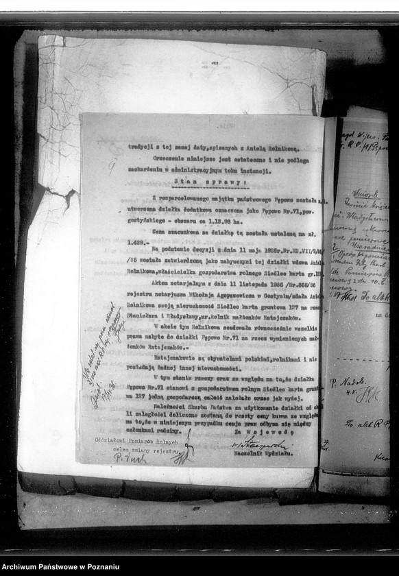 Obraz 13 z jednostki "Postępowanie techniczne przy parcelacji majątku Pępowo powiatu gostyńskiego"