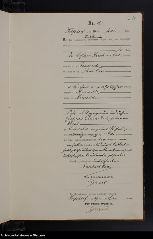 image.from.unit.number "Sterbe-Neben-Register Nr.1-40"