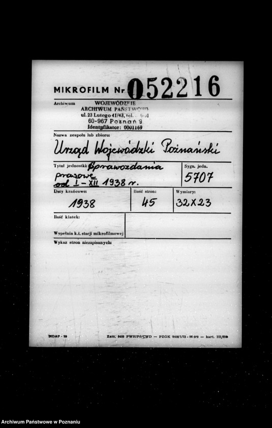 Obraz 2 z jednostki "Sprawozdania prasowe od stycznia do grudnia 1938 r."