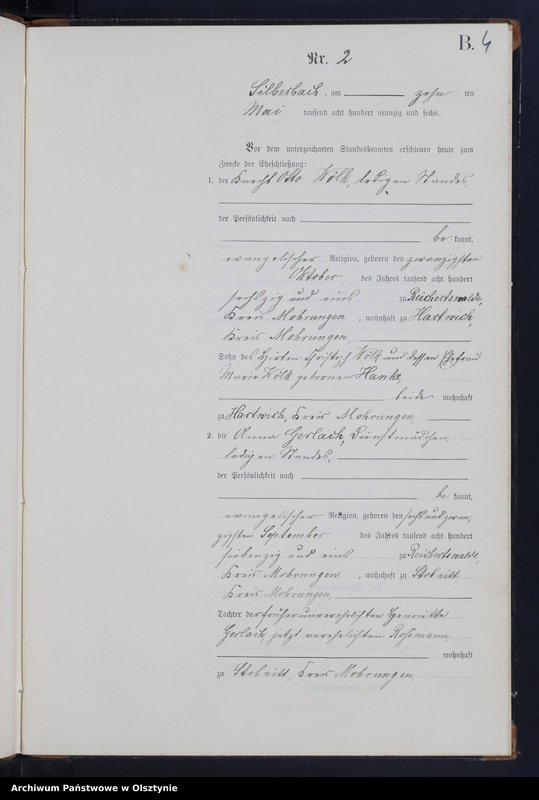 image.from.unit.number "Heiraths-Neben-Register nr 1 - 15"