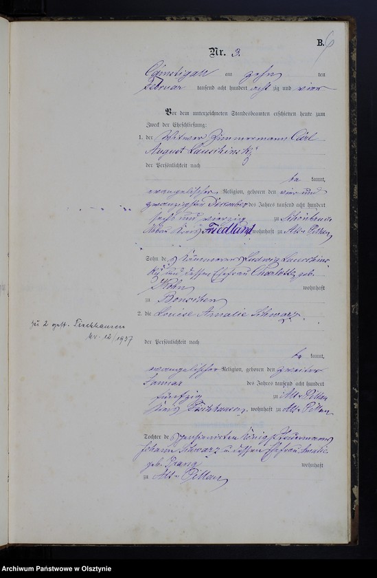 image.from.unit.number "Heiraths-Haupt-Register Nr 1 - 26"