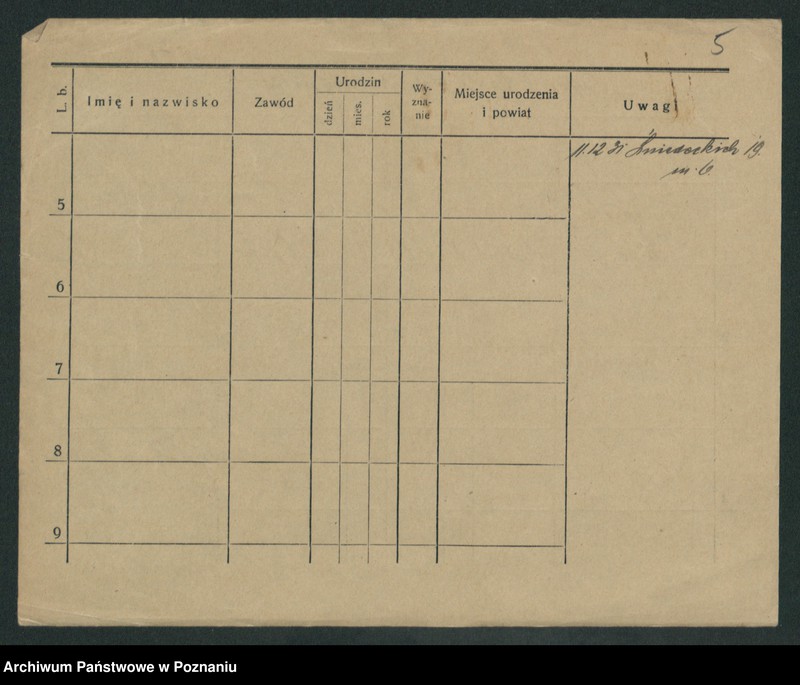image.from.unit.number "Tews (Tefs) - Thiel (żonaci i wdowy)"