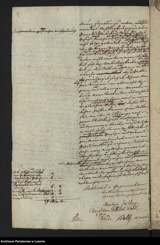 Obraz 11 z jednostki "[Die Sachen der Altesten des Müllergewerks in Betreff ihrer verschiedener zu Protokoll angebrachten Beschwerden]"