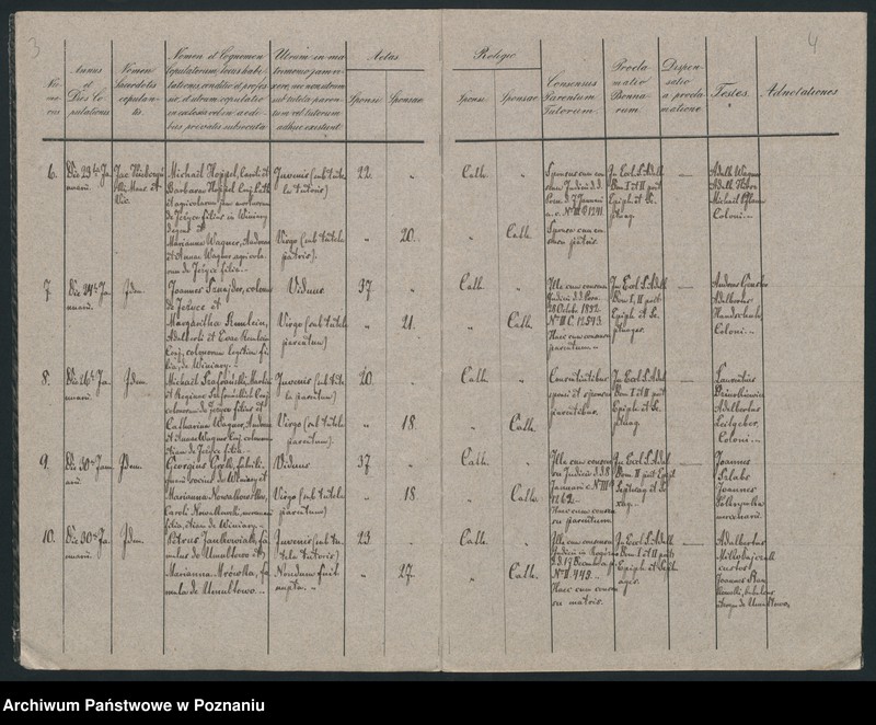 Obraz 4 z jednostki "Księga małżeństw"
