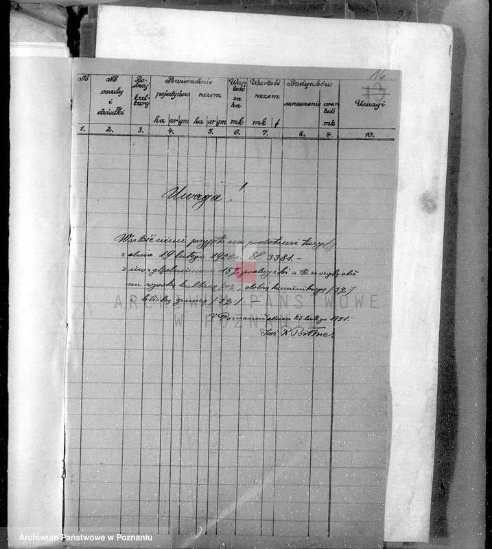 Obraz 20 z jednostki "Spółka ziemska w Janowcu w powiecie żnińskim"