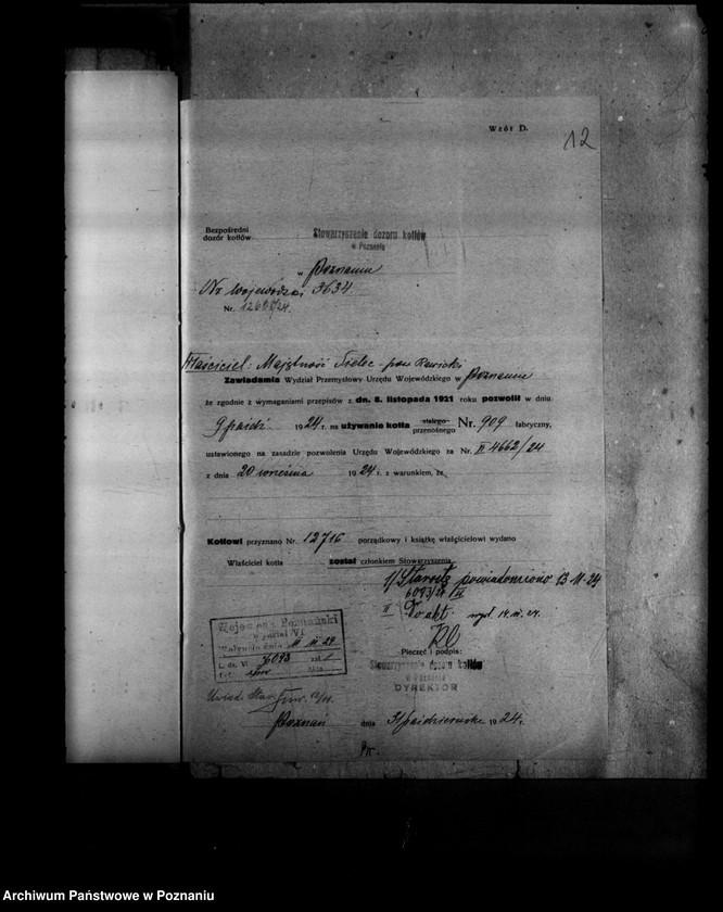 Obraz 17 z jednostki "Majętność Sielec powiat rawicki nr woj. kotła 3634"