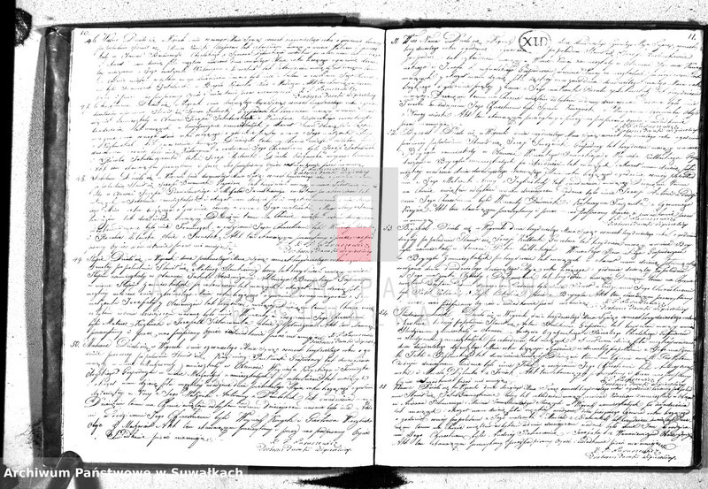image.from.unit.number "Księga duplikat urodzonych, zaślubionych y umarłych parafii wigierskiey z roku 1830"
