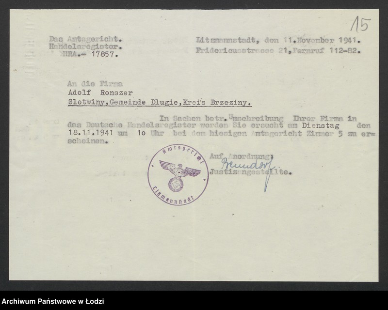 Obraz 17 z jednostki "Adolf Peter"