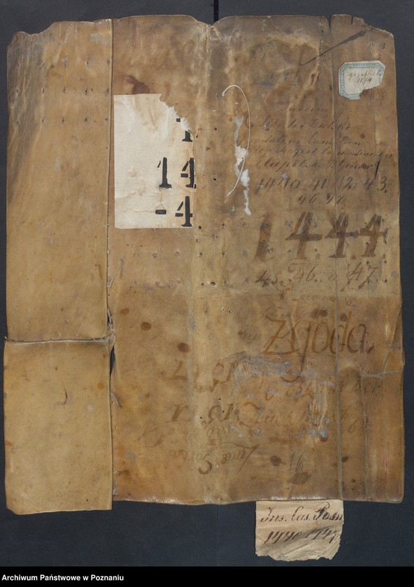 Obraz 12 z kolekcji "Dokumenty z Archiwum Państwowego w Poznaniu na Listach UNESCO111"