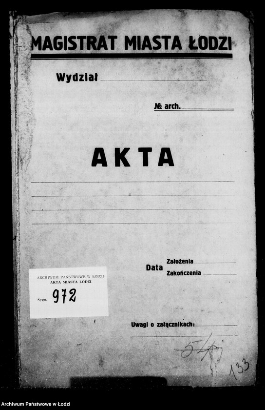 Obraz 4 z jednostki "Akta tyczące się egzekwowania należytości pocztowych"