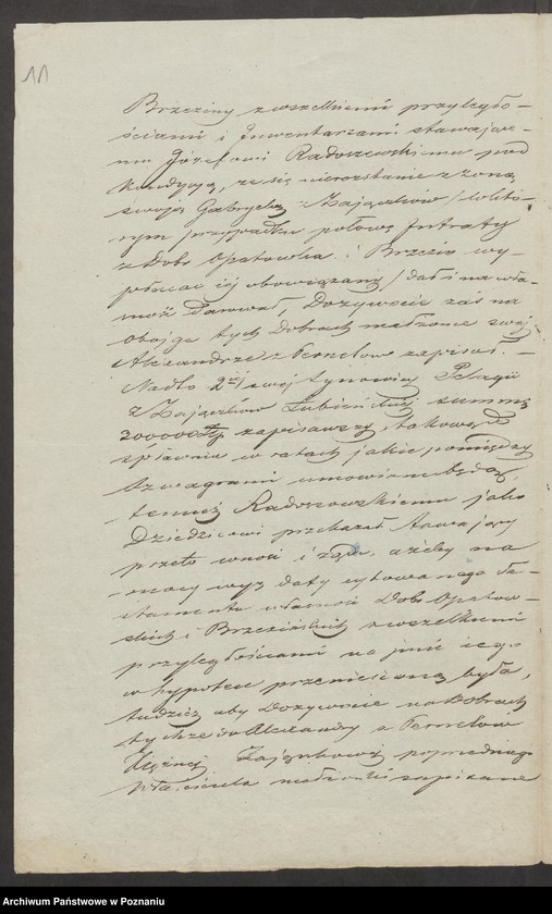 image.from.unit.number "Akta dotyczące testamentu gen. Józefa Zajączka [Kopie i odpisy akt hipotecznych i spadkowych Sekretariatu Stanu Księstwa Warszawskiego i Królestwa Polskiego, Komisji Przychodów i Skarbu oraz Trybunału Cywilnego w Warszawie, z lat 1811-1839, kopia testamentu gen. Zajączka, odpis akt hipotecznych starostwa stawiszyńskiego, korespondencja w sprawie ogłoszenia o sprzedaży dóbr Stawiszyn]"