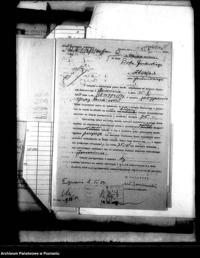 Obraz 11 z jednostki "Sprawy wodno-melioracyjne, załatwianie odwołań"