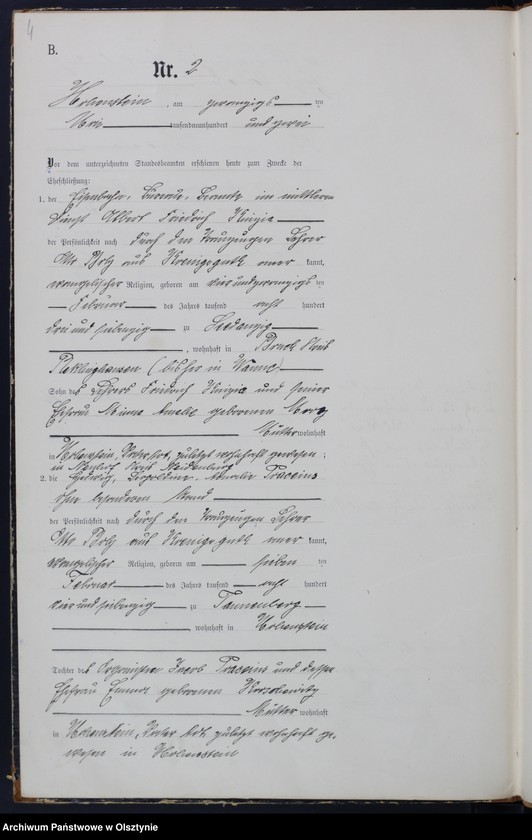 image.from.unit.number "Heiraths-Neben-Register Nr 1 - 8"