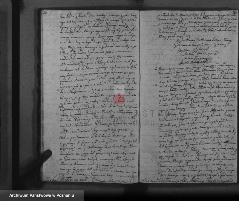 Obraz 13 z jednostki "Księga zaślubionych"