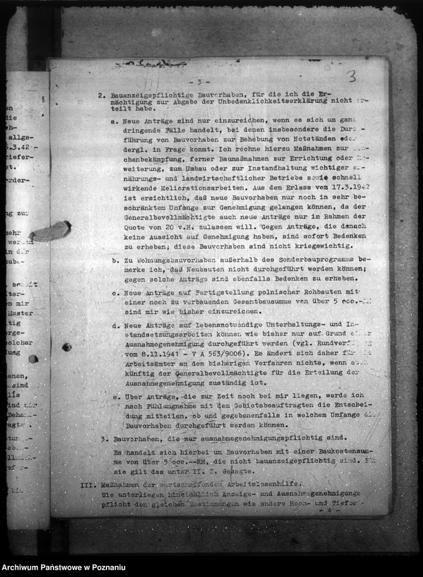 Obraz 7 z jednostki "Vereinfachung der Reichsbauverwaltung. Bewerbungen von Grundstücken"