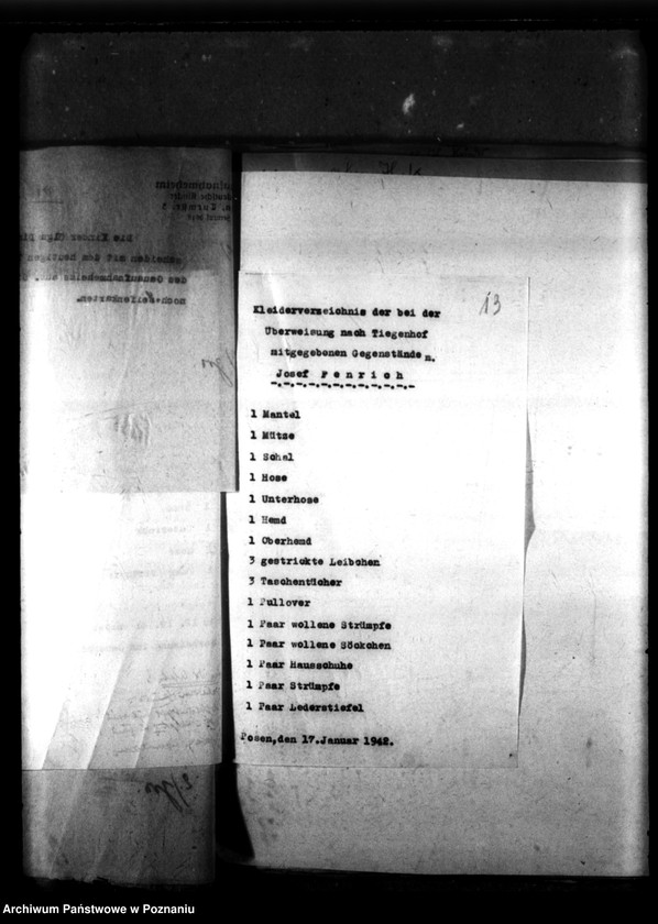 Obraz 17 z jednostki "Ehemalige Heimkinder von 1941 bis 30 V 1942, A-R. [Przyjęcia i przekazania dzieci, litera A-R]."