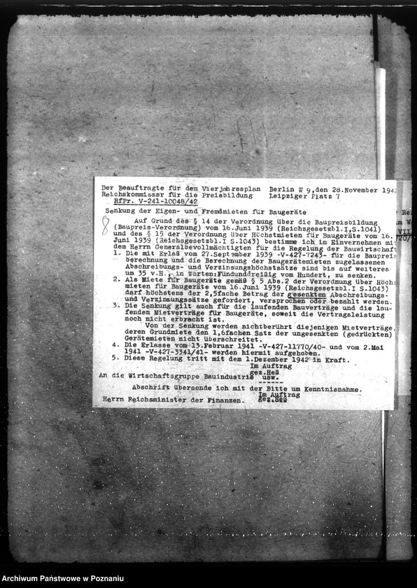 Obraz 13 z jednostki "Regelung der Bauwirtschaft"