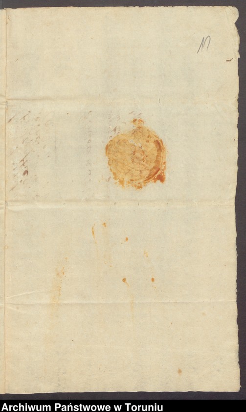 image.from.unit.number "Orzeczenie Trybunału i Kondemnata w sprawie Mirosław i Teresa z Gorzkowskich Trebnicowie przeciw Piotrowi i Antoniemu Kruszyńskim o dzierżawę majątku Cichoradz"