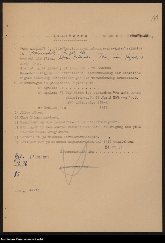 Obraz 13 z jednostki "Abram Halbersztat- wyrób towarów włókienniczych"