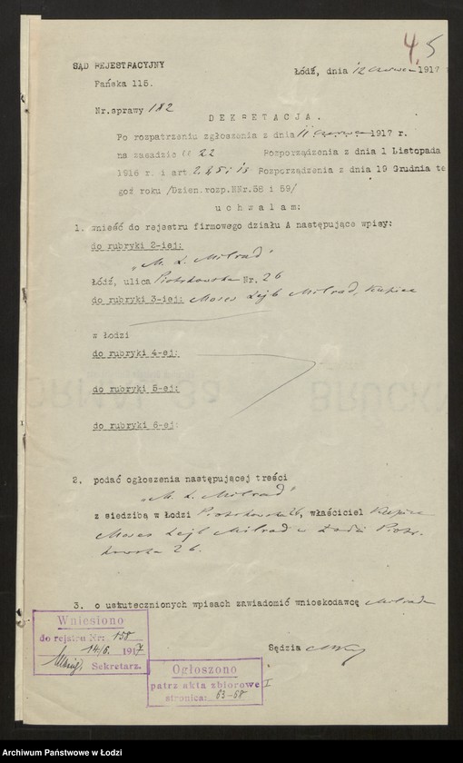 Obraz 7 z jednostki "M. L. Milard- kupiec"