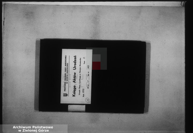 Obraz z jednostki "Geburts-Haupt-Register 1899"