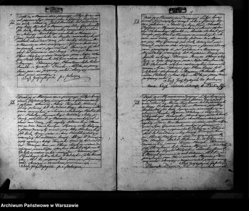 image.from.unit.number "Akta urodzeń, małżeństw i zgonów"