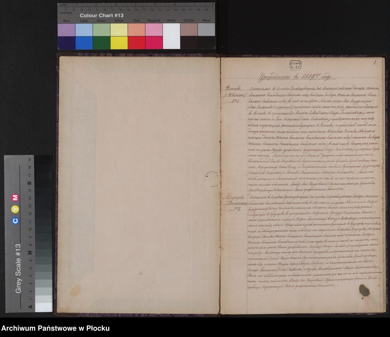 Obraz z jednostki "Akta urodzeń, małżeństw i zgonów"