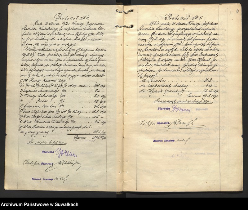 image.from.unit.number "Księga protokołów Komisji Gospodarczej Starostwa"