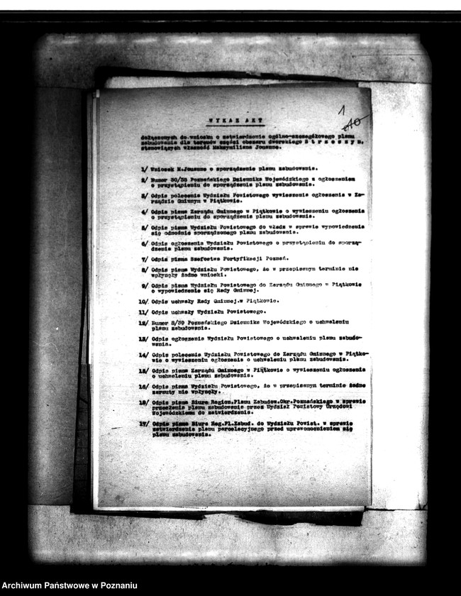 Obraz 5 z jednostki "/Majątek Strzeszyn powiatu poznańskiego plany zabudowy/"