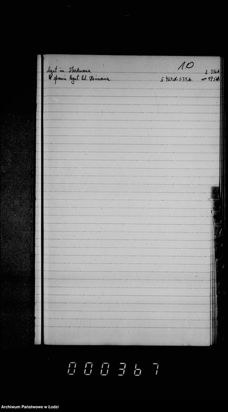 Obraz 14 z jednostki "Skorowidz do księgi protokołów"