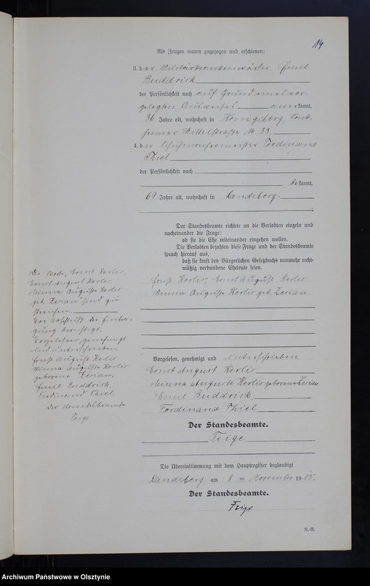 image.from.unit.number "Heiraths-Neben-Register Nr 1 -11 [ Księga małżeństw- wtóropis ]"